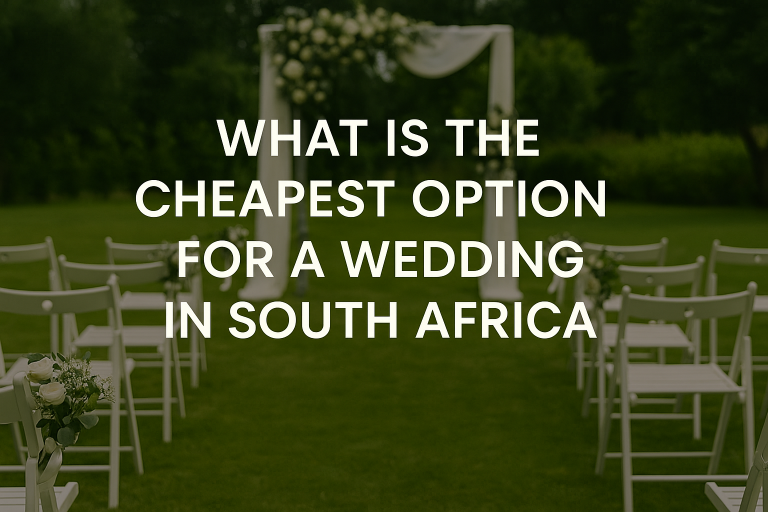 Cheapest Wedding South Africa | Fayview Gardens